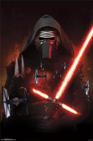 Star Wars The Force Awakens Kylo Ren Poster Print 24 X 36 Star Wars The Force Awakens Kylo Ren Poster Print 24 X 36