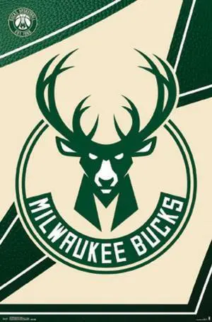 Milwaukee Bucks - Logo Poster Print (22 x 34) Milwaukee Bucks - Logo Poster Print (22 x 34)