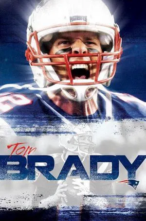 New England Patriots - Tom Brady 16 Poster Print (22 x 34) New England Patriots - Tom Brady 16 Poster Print (22 x 34)