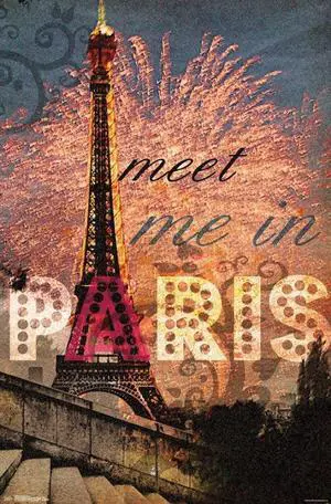Meet Me In Paris Poster Print (22 x 34) Meet Me In Paris Poster Print (22 x 34)