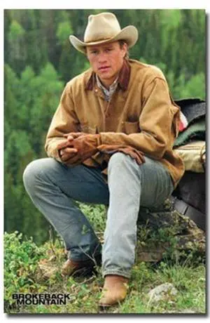 Heath Ledger - Cowboy Poster Print (22 x 34) Heath Ledger - Cowboy Poster Print (22 x 34)