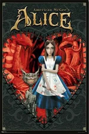 Alice In Wonderland American McGee Poster Print (24 x 36) Alice In Wonderland American McGee Poster Print (24 x 36)