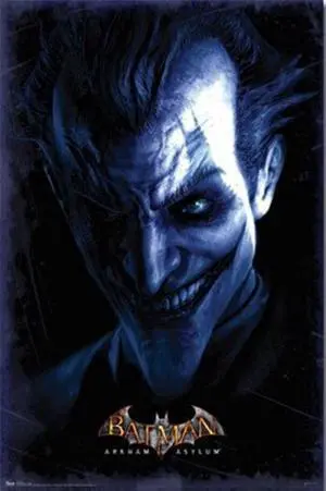 Batman Arkham Asylum - Joker Poster Print (24 x 36) Batman Arkham Asylum - Joker Poster Print (24 x 36)