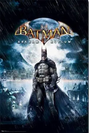 Batman - Arkham Asylum Poster Print (24 x 36) Batman - Arkham Asylum Poster Print (24 x 36)