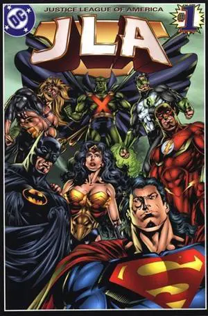 DC Comics - Justice League of America Comic Book Cover #1 Poster Print (24 x 36) DC Comics - Justice League of America Comic Book Cover #1 Poster Print (24 x 36)