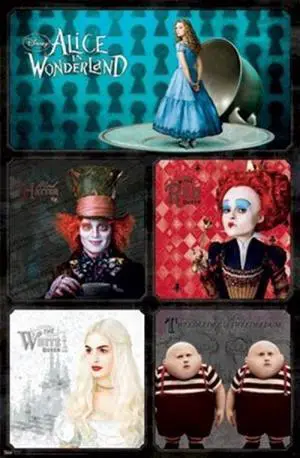 Alice in Wonderland, c.2010 - Group Poster Print (22 x 34) Alice in Wonderland, c.2010 - Group Poster Print (22 x 34)