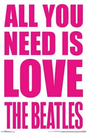 The Beatles - Love Poster Print (22 x 34) The Beatles - Love Poster Print (22 x 34)