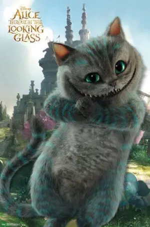 Alice in Wonderland 2 Through the Looking Glass - Chessur Poster Print (22 x 34) Alice in Wonderland 2 Through the Looking Glass - Chessur Poster Print (22 x 34)