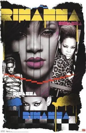 Rihanna - Montage Poster Print (23 x 34) Rihanna - Montage Poster Print (23 x 34)