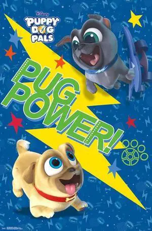 Puppy Dog Pals - Pug Power Poster Print (22 x 34) Puppy Dog Pals - Pug Power Poster Print (22 x 34)