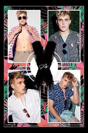 Jake Paul - 4 Poster Print (22 x 34) Jake Paul - 4 Poster Print (22 x 34)