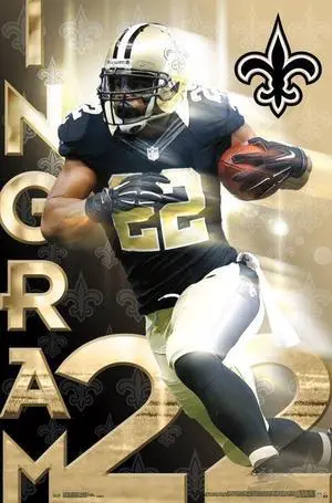 New Orleans Saints - Mark Ingram Poster Print (22 x 34) New Orleans Saints - Mark Ingram Poster Print (22 x 34)