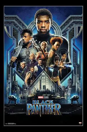 Black Panther - Group One Sheet Poster Print (22 x 34) Black Panther - Group One Sheet Poster Print (22 x 34)