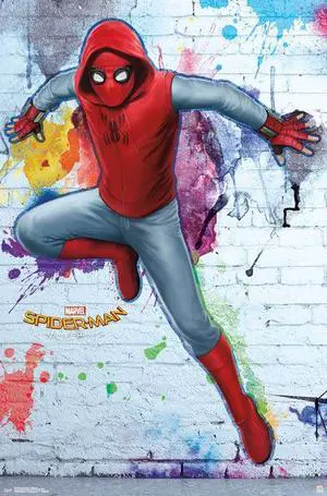 Spider-Man Homecoming - Homemade Poster Print (22 x 34) Spider-Man Homecoming - Homemade Poster Print (22 x 34)