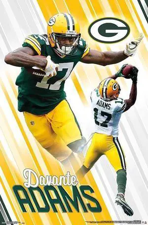 Green Bay Packers - Davante Adams Poster Print (22 x 34) Green Bay Packers - Davante Adams Poster Print (22 x 34)