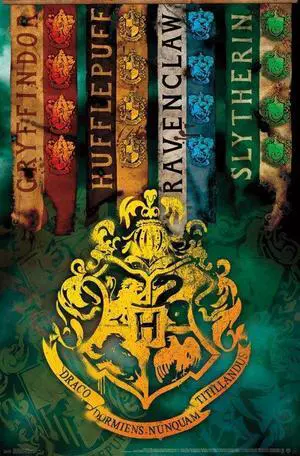Harry Potter - Crests Poster Print (22 x 34) Harry Potter - Crests Poster Print (22 x 34)