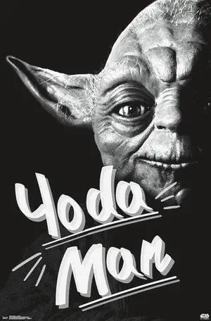 Star Wars - Yoda Man Poster Print (22 x 34) Star Wars - Yoda Man Poster Print (22 x 34)
