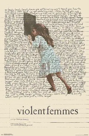 Violent Femmes - Lyric Girl Tea Towl Poster Print (22 x 34) Violent Femmes - Lyric Girl Tea Towl Poster Print (22 x 34)