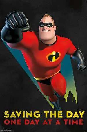 The Incredibles 2 - Mr. Incredible Poster Print (22 x 34) The Incredibles 2 - Mr. Incredible Poster Print (22 x 34)