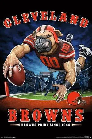 Cleveland Browns - End Zone Poster Print (22 x 34) Cleveland Browns - End Zone Poster Print (22 x 34)