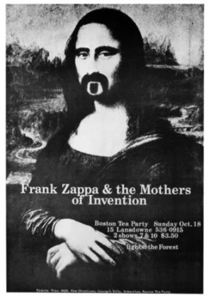 Frank Zappa Mona Lisa Poster (24 x 36) Frank Zappa Mona Lisa Poster (24 x 36)