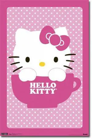 Hello Kitty - Teacup Poster Print (22 x 34) Hello Kitty - Teacup Poster Print (22 x 34)