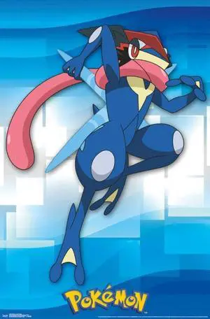Pokemon - Ash-Greninja Poster Print (22 x 34) Pokemon - Ash-Greninja Poster Print (22 x 34)