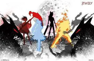 Rwby - The Battle Poster Print (34 x 22) Rwby - The Battle Poster Print (34 x 22)