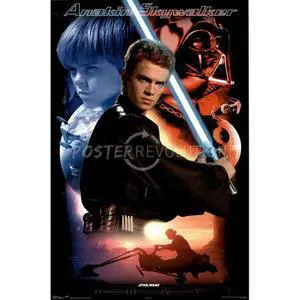 Star Wars Anakin Skywalker Poster Print By (24 X 36) Star Wars Anakin Skywalker Poster Print By (24 X 36)