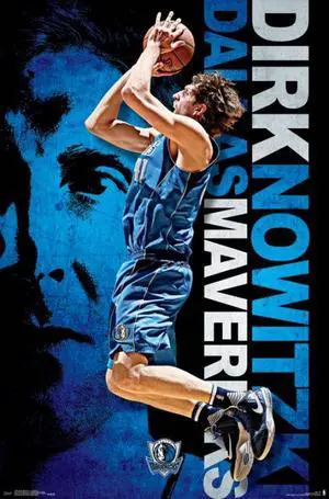 Dallas Mavericks - Dirk Nowitzki 16 Poster Print (22 x 34) Dallas Mavericks - Dirk Nowitzki 16 Poster Print (22 x 34)