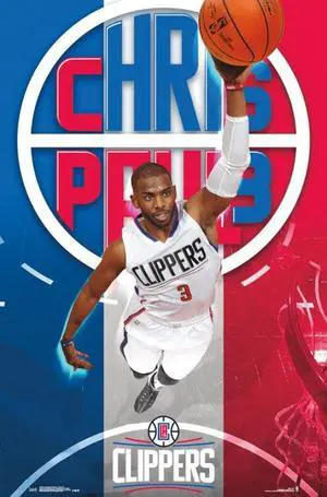 Los Angeles Clippers - Chris Paul 16 Poster Print (22 x 34) Los Angeles Clippers - Chris Paul 16 Poster Print (22 x 34)