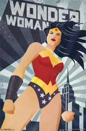 Wonder Woman - Constructivism Poster Print (22 x 34) Wonder Woman - Constructivism Poster Print (22 x 34)
