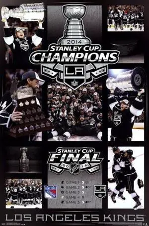 2014 Los Angeles Kings Stanley Cup - Celebration Poster Print (22 x 34) 2014 Los Angeles Kings Stanley Cup - Celebration Poster Print (22 x 34)
