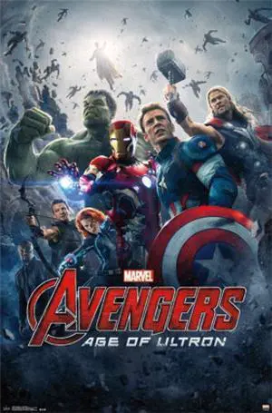 Marvel Avengers 2 Age of Ultron - One Sheet Poster Print (24 x 36) Marvel Avengers 2 Age of Ultron - One Sheet Poster Print (24 x 36)
