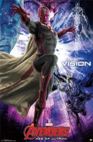 Marvel Avengers 2 Age of Ultron - Vision Poster Print (24 x 36) Marvel Avengers 2 Age of Ultron - Vision Poster Print (24 x 36)