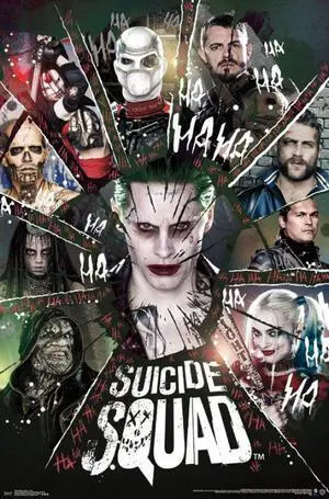 Suicide Squad - Circle Poster Print (22 x 34) Suicide Squad - Circle Poster Print (22 x 34)
