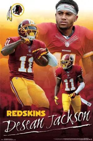 Washington Redskins - D Jackson 14 Poster Print (22 x 34) Washington Redskins - D Jackson 14 Poster Print (22 x 34)