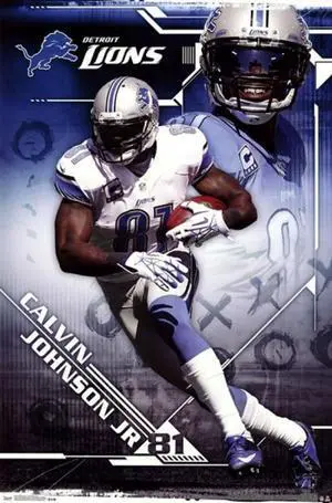 Detroit Lions - Calvin Johnson Jr 2013 Poster Print (22 x 34) Detroit Lions - Calvin Johnson Jr 2013 Poster Print (22 x 34)