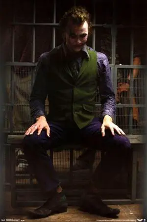 The Dark Knight - Joker Jail Poster Print (24 x 36) The Dark Knight - Joker Jail Poster Print (24 x 36)