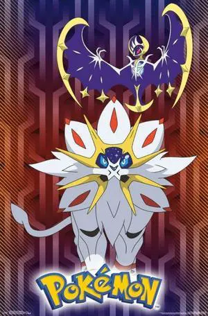 Pokemon - Alola Legendary Poster Print (22 x 34) Pokemon - Alola Legendary Poster Print (22 x 34)