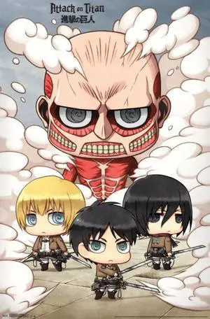Attack on Titan - Chibi Group Poster Print (22 x 34) Attack on Titan - Chibi Group Poster Print (22 x 34)