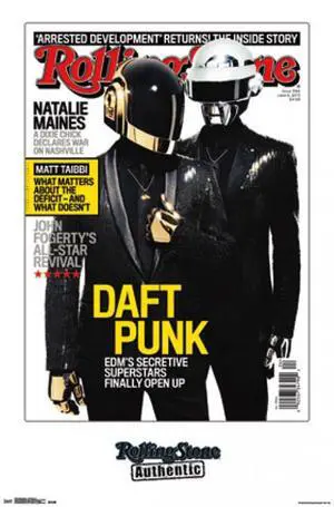 Rolling Stone - Daft Punk 13 Poster Print (22 x 34) Rolling Stone - Daft Punk 13 Poster Print (22 x 34)