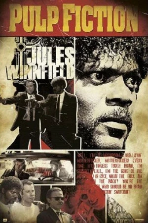 Pulp Fiction - Samuel Jackson Poster (24 x 36) Pulp Fiction - Samuel Jackson Poster (24 x 36)