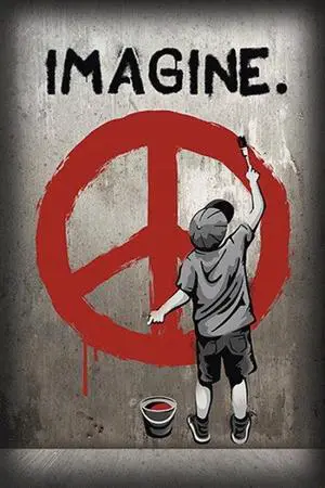 Imagine Peace Poster Print (22 x 34) Imagine Peace Poster Print (22 x 34)