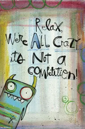 Lynn Sanchelli - Crazy Poster Print (22 x 34) Lynn Sanchelli - Crazy Poster Print (22 x 34)