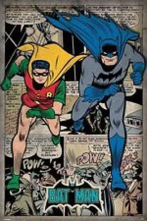Batman and Robin - Comic Montage Poster Print (24 x 36) Batman and Robin - Comic Montage Poster Print (24 x 36)