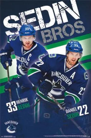 Vancouver Canucks® - Sedin Brothers 13 Poster Print (22 x 34) Vancouver Canucks® - Sedin Brothers 13 Poster Print (22 x 34)