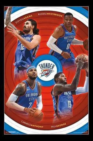 Oklahoma City Thunder - Team 17 Poster Print (22 x 34) Oklahoma City Thunder - Team 17 Poster Print (22 x 34)