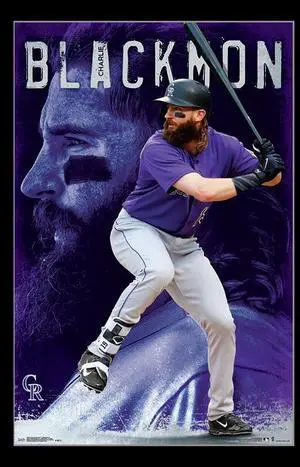 Colorado Rockies_ - Charlie Blackmon Poster Print (22 x 34) Colorado Rockies_ - Charlie Blackmon Poster Print (22 x 34)