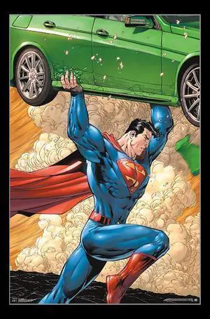 Superman - Car Poster Print (22 x 34) Superman - Car Poster Print (22 x 34)
